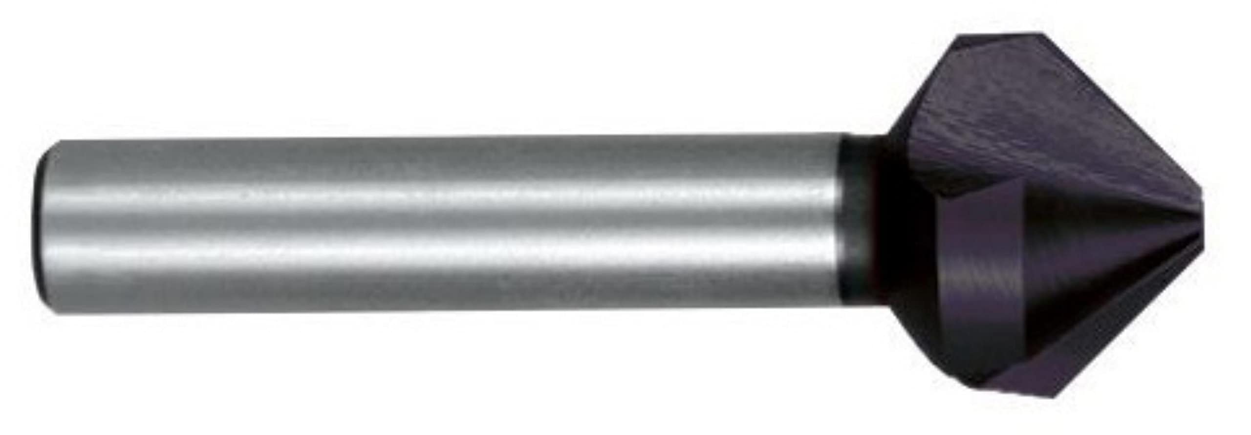 RUKO HSS Taper and Deburring Counter Sinker, Din 335, Type C, 90 Degree, TiAlN Finish, 31.0 mm Diameter, 71.0 mm Length, R102125F