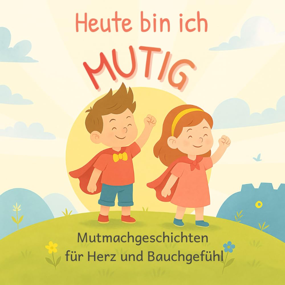 Heute bin ich MUTIG - Mutmachgeschichten für Herz und Bauchgefühl: 10 liebevolle Geschichten, die dein Kind stark, selbstbewusst und mutig machen – ohne Druck, ohne Tränen & mit ganz viel Herz.