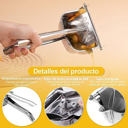 La Mejor Lista de Exprimidores manuales más recomendados. 6 Imagen adicional