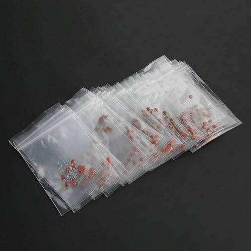 Miniatura 9 de Kit surtido de componentes electrónicos de 1390 piezas que incluye 100 LED+100 diodos+170 transistores + 120 condensadores electrolíticos + 600