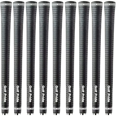 9x Golf Pride Tour Velvet Mens Golf Grips New Black Cover