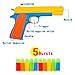 Kid Toy Gun Colt Classic M1911 Rubber Mini Teach Shooter Fun Outdoor Game
