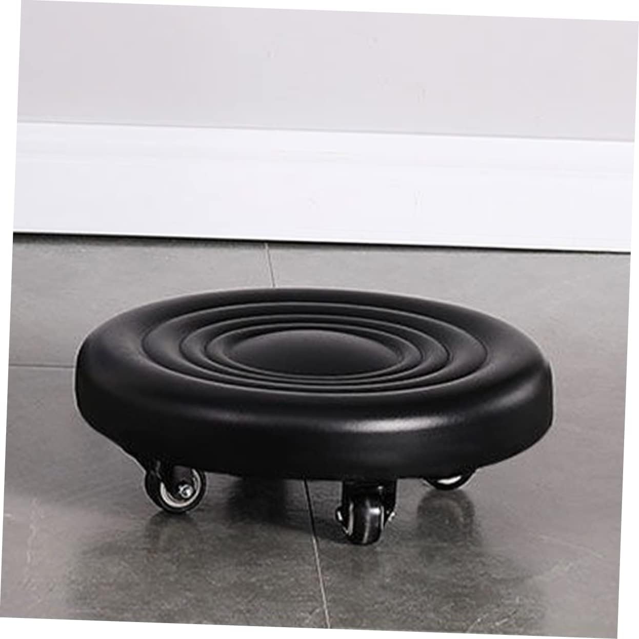 Folding Pedi Stool Swivel Stool for Boys and Girls Adults Multi-Function Wheels