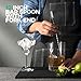 Homestia 3 Pcs Muddler for Cocktails Set, 10'' Muddler, 12'' Cocktail Spoon & 1 OZ/2 OZ Double Jigger Mixing Tool Set, Stainless Steel Silver Bar Tool Set for Beverages Drinks Mixing Home Bar