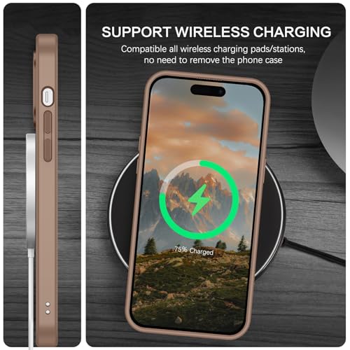 Coque anti-choc iPhone 14 Pro MagSafe fine mat transparent - 7