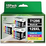 Modellnummer: T1295 multipack kompatible für epson tintenpatronen T1291 T1292 T1293 T1294 für stylus SX525WD SX425W SX445 WF-3520 (NICHT original)