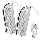 FITULABO 2pcs Insulated Baby Bottle Bags, Portable Breastmilk Storage Tote Thermal Feeding Pouch for Travel & Home Use, Heat Preservation and Cold Preservation