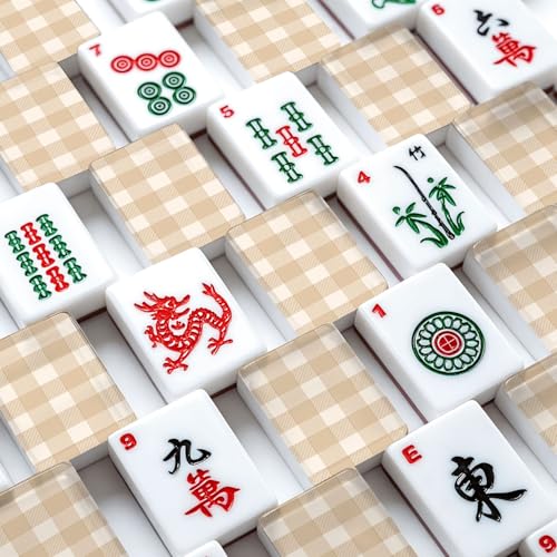 Set de Fichas American Mahjong 166 piezas con Bolsa miniatura 4