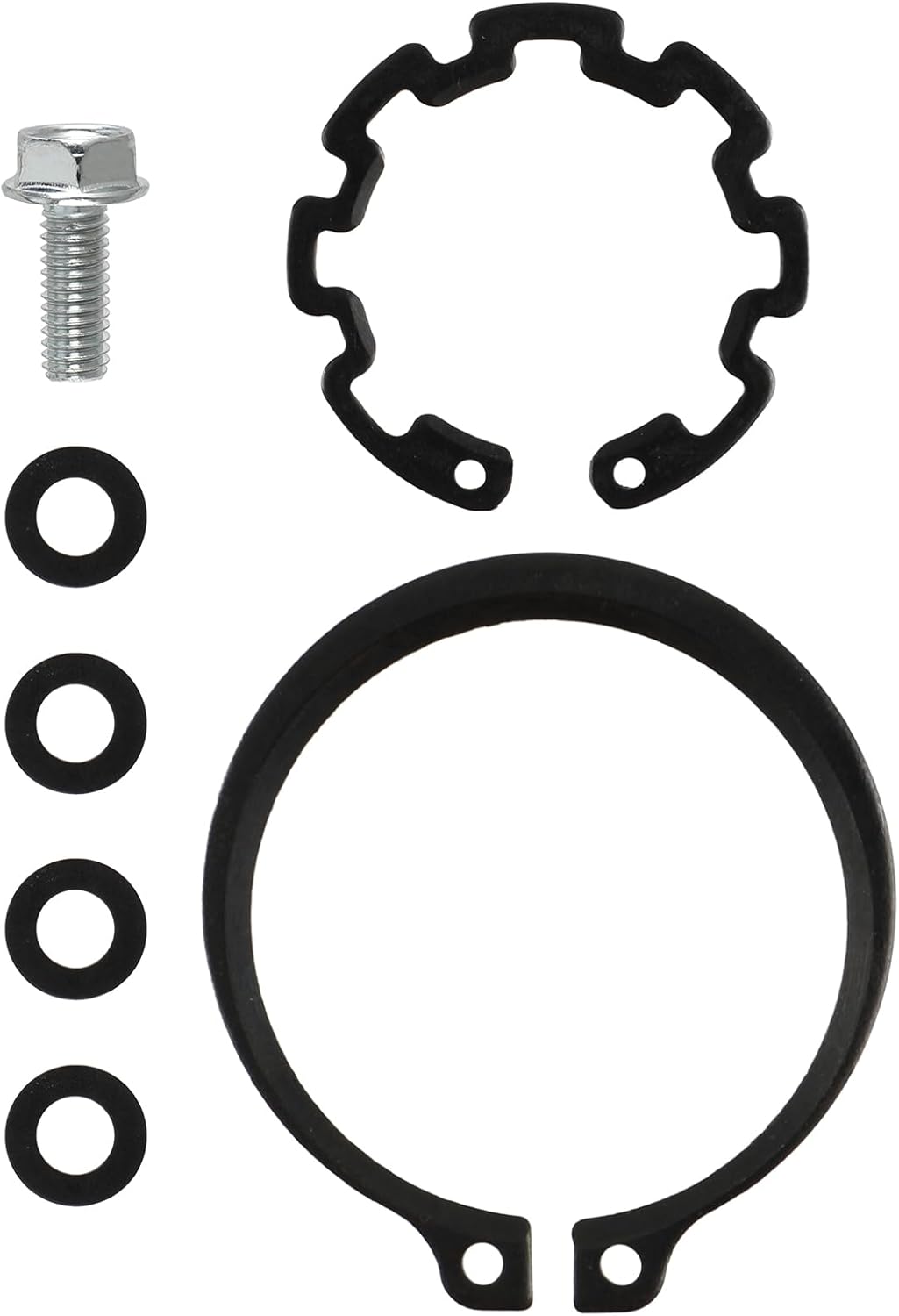 MOTOALL CO29002C A/C Compressor Clutch Kit Fit for Chevrolet Colorado 5.3L 2009-2012 C3500 2002-2004 for Cadillac Escalade 5.3L 2002-2005 for GMC Savana Sierra Yukon