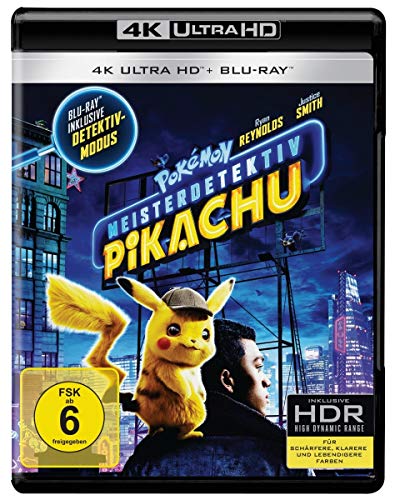 Pokémon Meisterdetektiv Pikachu (4K Ultra-HD + Blu-ray)