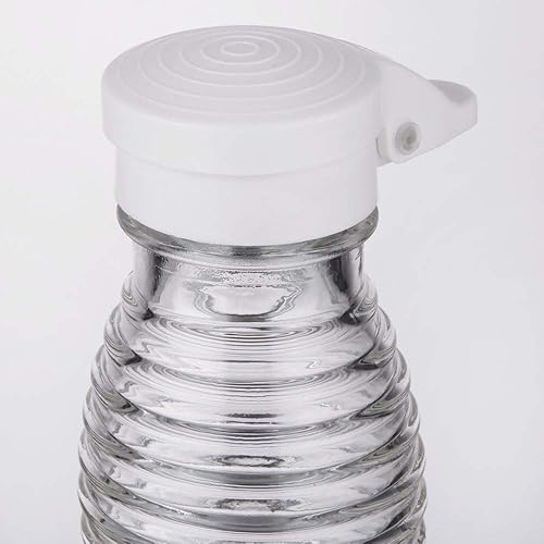 Miniatura 4 de Salero y pimentero a prueba de humedad | Tapa abatible con bisagras en blanco y negro | Sin derrames | Sin obstrucciones | Juego de 2 2 onzas