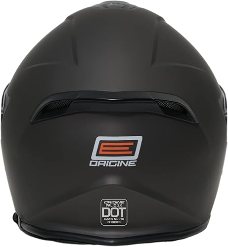 Miniatura 5 de ORIGINE Casco de motocicleta de cara abierta 34 con doble visera para scooters, aprobado por DOT