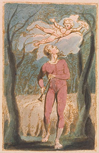Poster Impressions Peinture Abstraite décoration murale chambre adulte William Blake 60x90