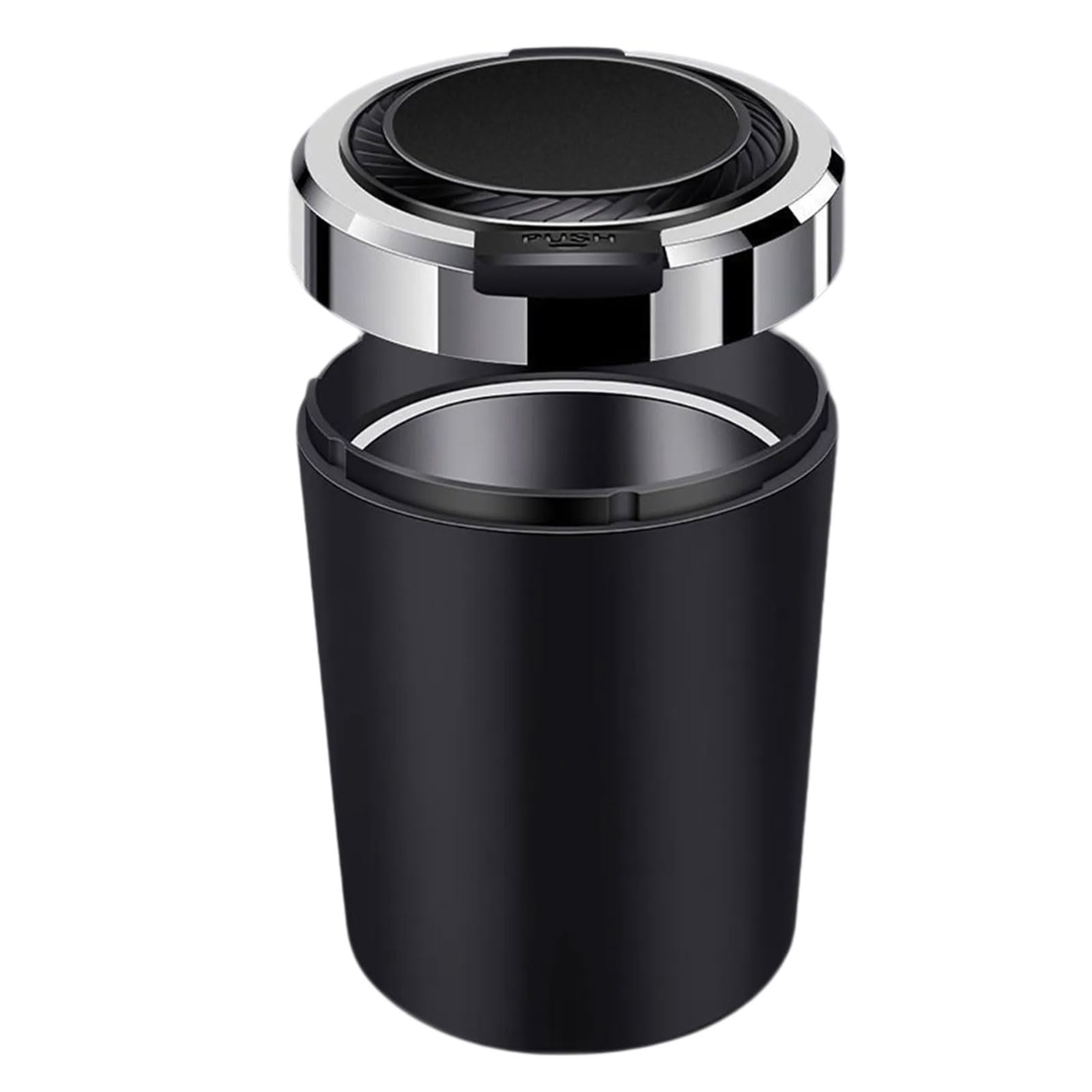 GTYLF Auto On LED Light Car Ashtray With Secure Lid Smell Car Cigarettes Ashtray with Automatic LED Light