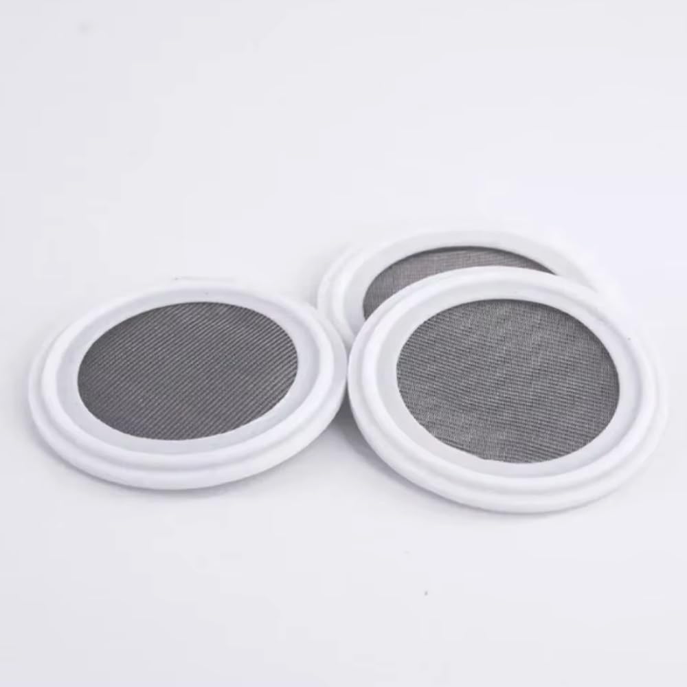 Tri Clamp, filtro a maglie 10-500, guarnizione sanitaria in PTFE in acciaio inossidabile 304, 1 pezzo, 1,5", 2", 3", 3,5", 4", Homebrew(100 Mesh 50.5mmod1.5 Inch Tc)