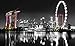 Produktbild Welt-der-Träume Fototapete Tapete Wandbild Stadt Panorama bei Nacht | P4 (254cm. x 184cm.) | Photo Wallpaper Mural 2025P4-MS | Stadt Städtisch London New York Dubai Nacht Blick