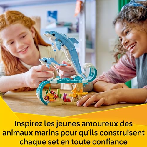 LEGO® Creator 31385 Animaux marins : les beaux dauphins - vue 8