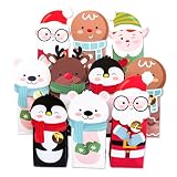 Papierdrachen Adventskalender 2025 Weihnachtshelfer - 24 Papiertüten - vorgestanzte Bastelteile - zum Selbstgestalten und Befüllen