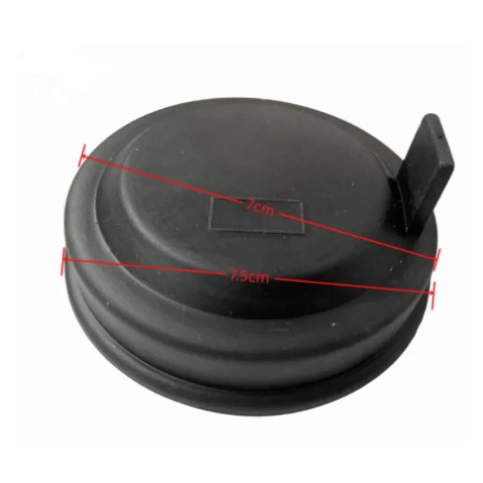 Cubierta antipolvo de la carcasa Para VW Para Scirocco 09-16 89034078 Cubierta Trasera Del Faro Delantero Sello De Polvo Impermeable Tapa Goma Luz Protector De Polvo Faros(Scirocco Big 83MM)