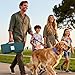 Tbintul Hundedecke für Unterwegs, 95 * 65 cm Tragbare Faltbare Haustiermatte, Waschbar, Orthopädisch, Wasserdicht, Hundedecke Outdoor, Hundematte Auto für Hunde & Katzen (Grün)