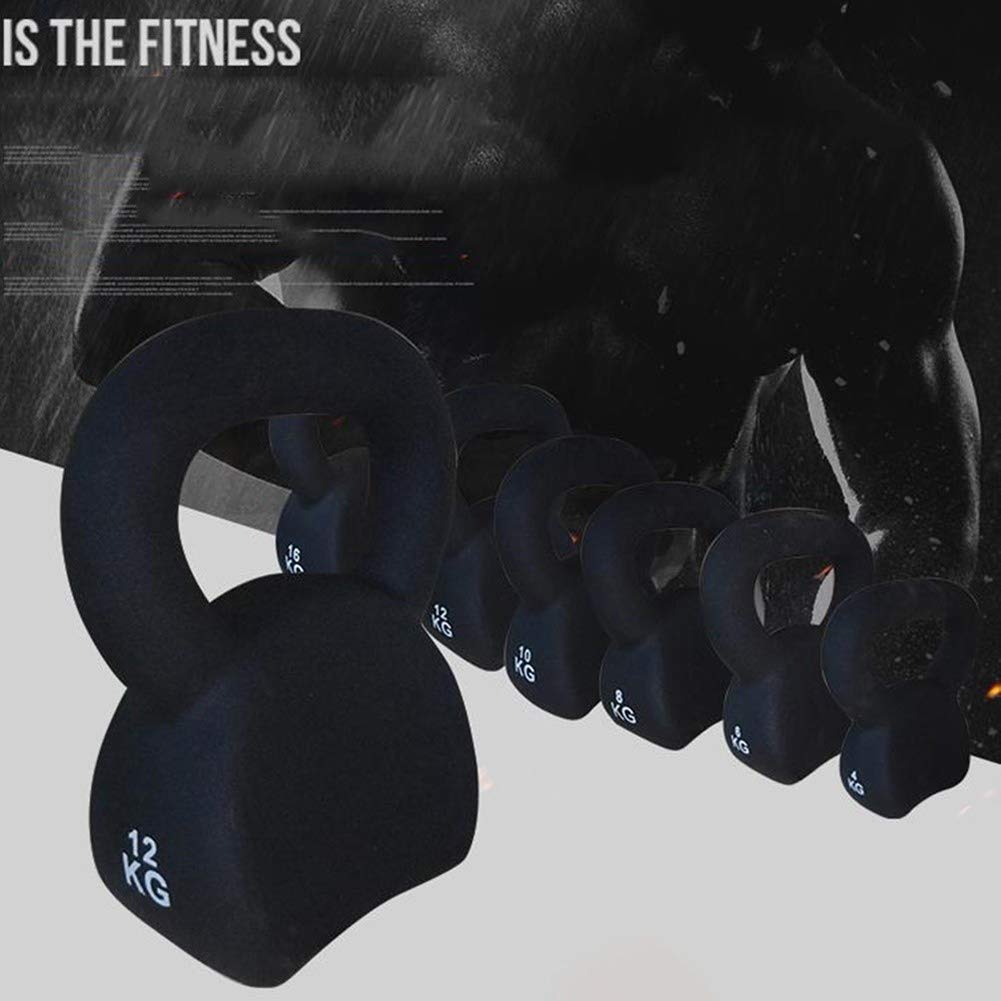 Kettlebell AGYH Ghisa, Core Training for Uomini E Donne Forza Perdita Pesi Fitness Equipment, 4 kg / 6 kg / 8 kg / 10kg / 12kg / 16kg (Size : 6kg/13.2lb)