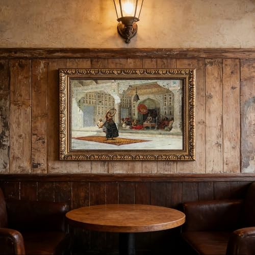 Impression sur toile The Nautch solution decoration murale grand format 50x76 - 4