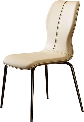 Miniatura 12 de JKGHK Dining Chairs Set, Room Chairs with Back, Armless Dining Room Chair with Leather Cushion, Upholstered Living Room Accent Side Chair for Home,