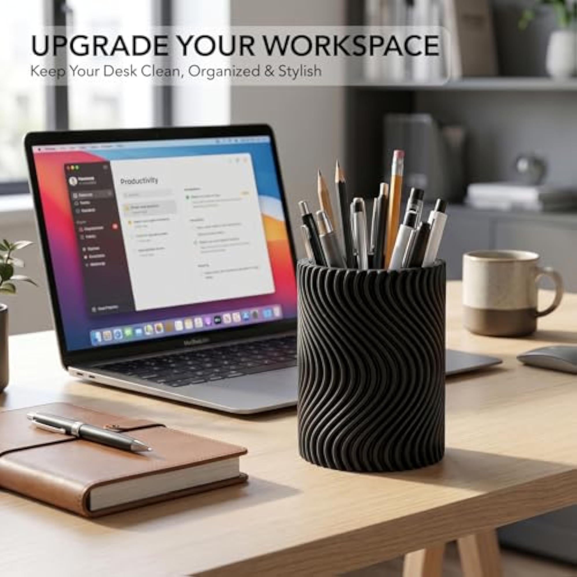 Stylish Pen Stand for Office Table