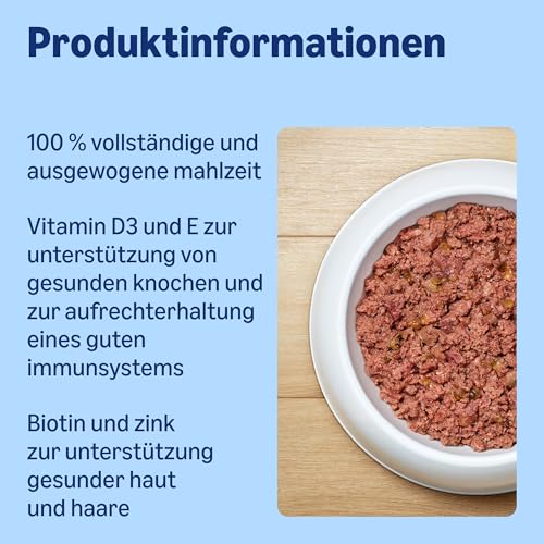 by Amazon Nassfutter für Hunde, Pastete mit Rindfleisch, 300g, 10er-Pack – Ansicht 3