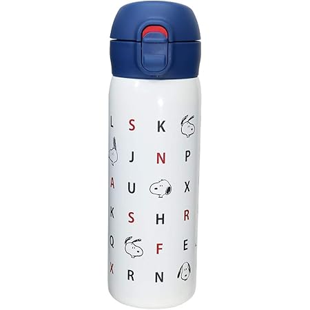 Amazon Co Jp スヌーピー 保温保冷 水筒 ワンプッシュ ステンレスボトル M アルファベット ピーナッツ ホーム キッチン