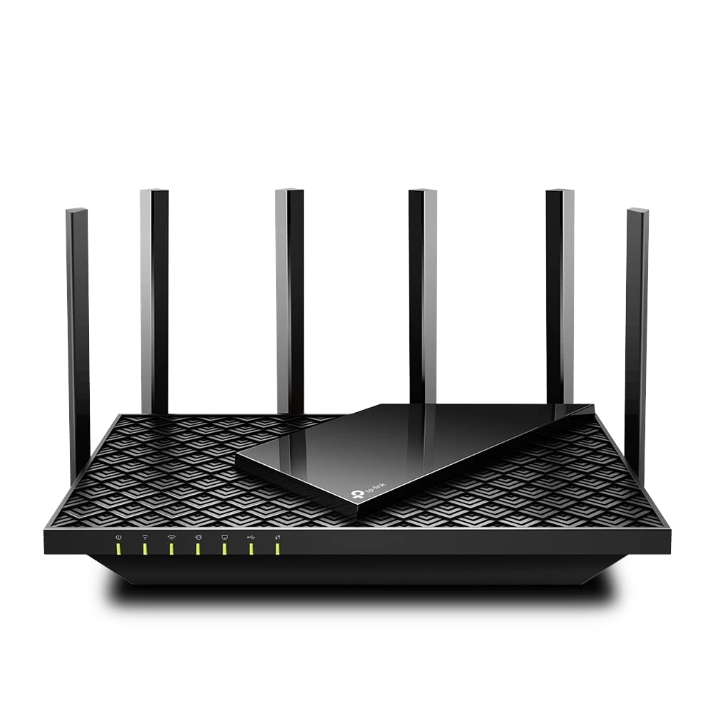 (Ricondizionato) TP-Link Archer AX73 Router Wi-Fi 6 Dual-Band AX5400Mbps, 5 Porte Gigabit, 1 Porta USB 3.0, Router F (FTTH | FTTB | Ethernet), TP-Link HomeShield, OneMesh, Tether App