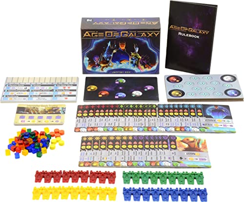 Ice Makes Age Of Galaxy | Strategy Card Game | 4X Space Game | Board Games | Pocket Size, Travel And Family Friendly | 1-4 Players Board Game Adventure | 14+ Years #TOP2