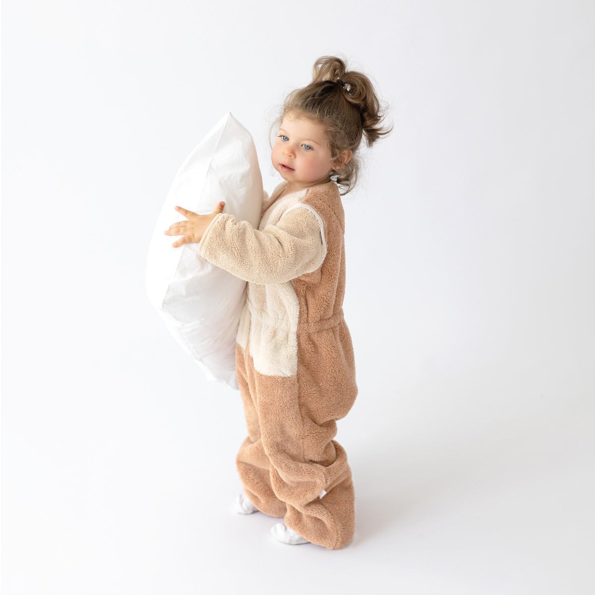 BEMINI Sacco nanna per gambe separabili invernali – TOG 2.5 Softy – Natural tricolor