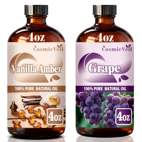 Aceite Esencial de Vainilla & Uva 120 ml para Difusor
