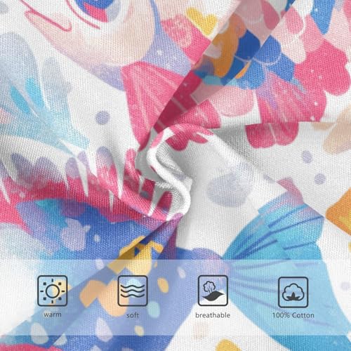 KLL Decorative Fish Toddler Boy Pure Cotton Briefs Underwear Cute Children Undies3