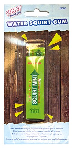 Preisvergleich Produktbild Folat Scherzartikel wasserspritzende Kaugummipackung