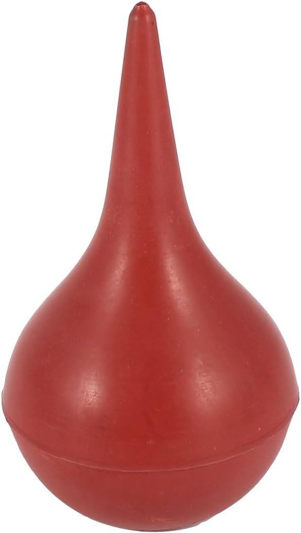 90ml 3 oz Large Laboratory Tool Red Rubber Suction Ear Syringe Bulb