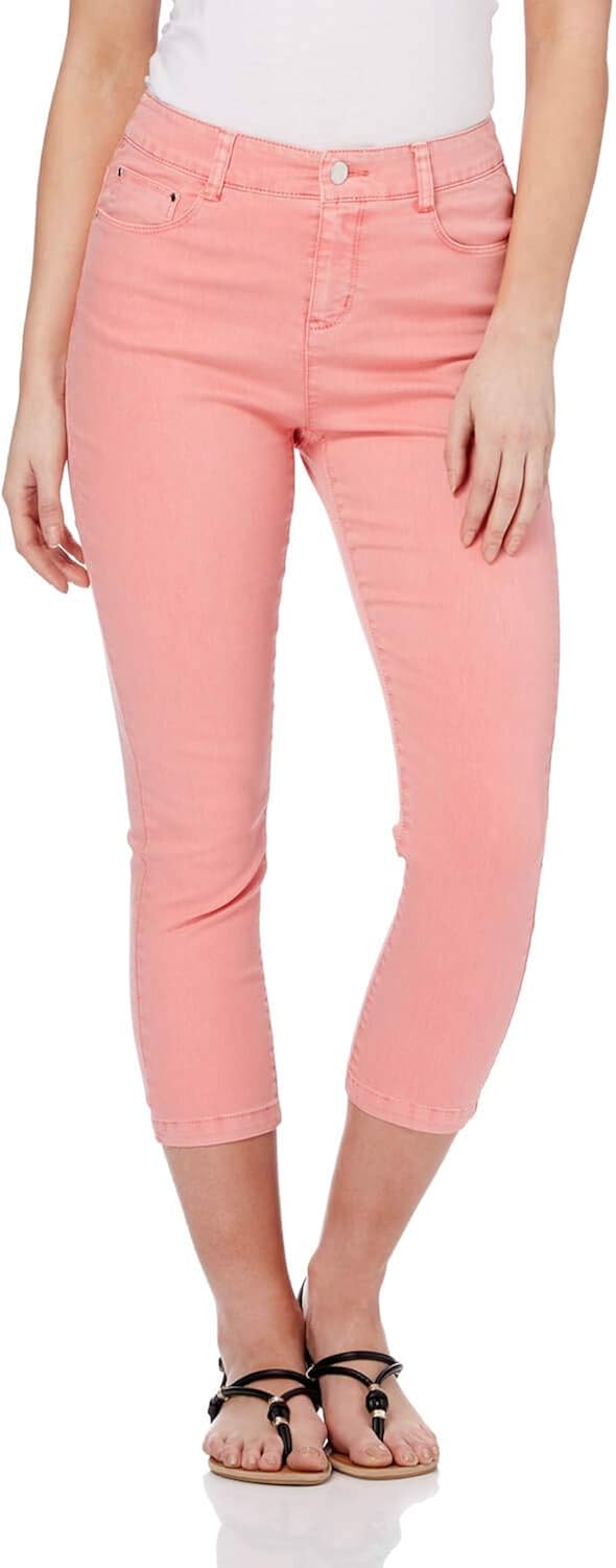 three quarter length jeggings