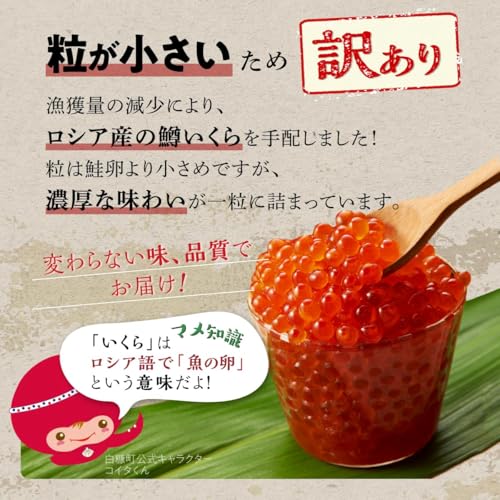 広洋水産 いくら ロシア鱒 200g×4 醤油漬け の商品画像 3