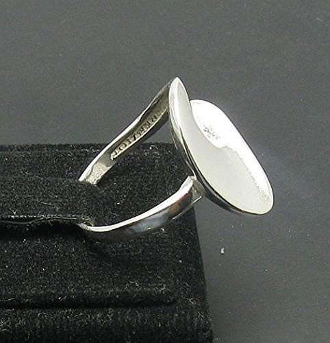 Elegante anillo plata de ley sólido 925 R000951 Empress