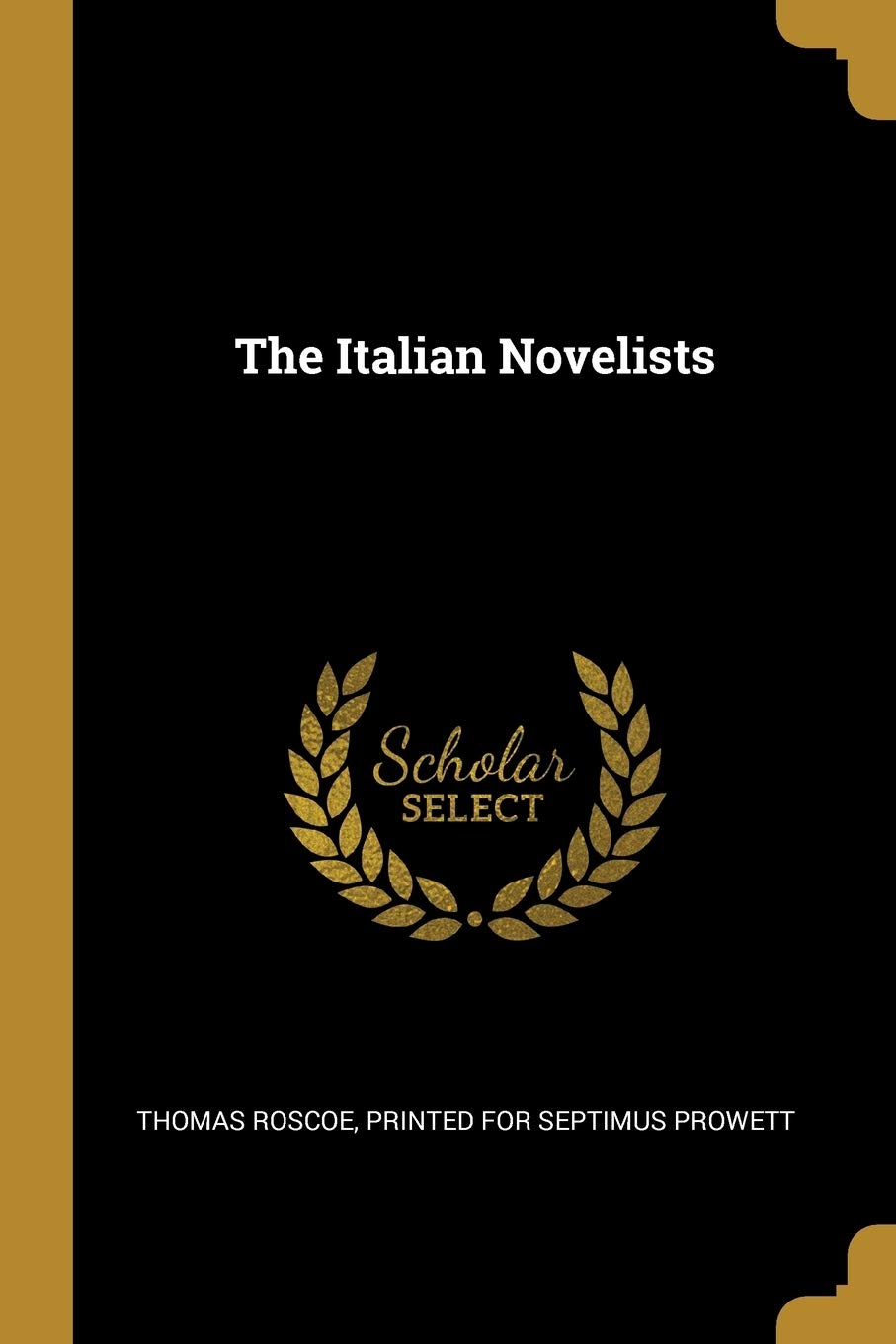 The Italian Novelists