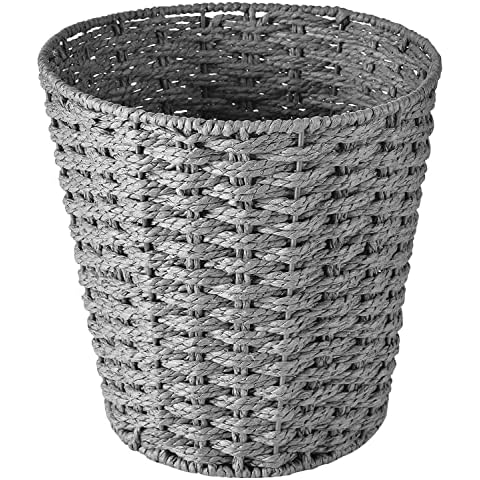 Zuvo Hand Woven Wicker Waste Paper Bin Cover