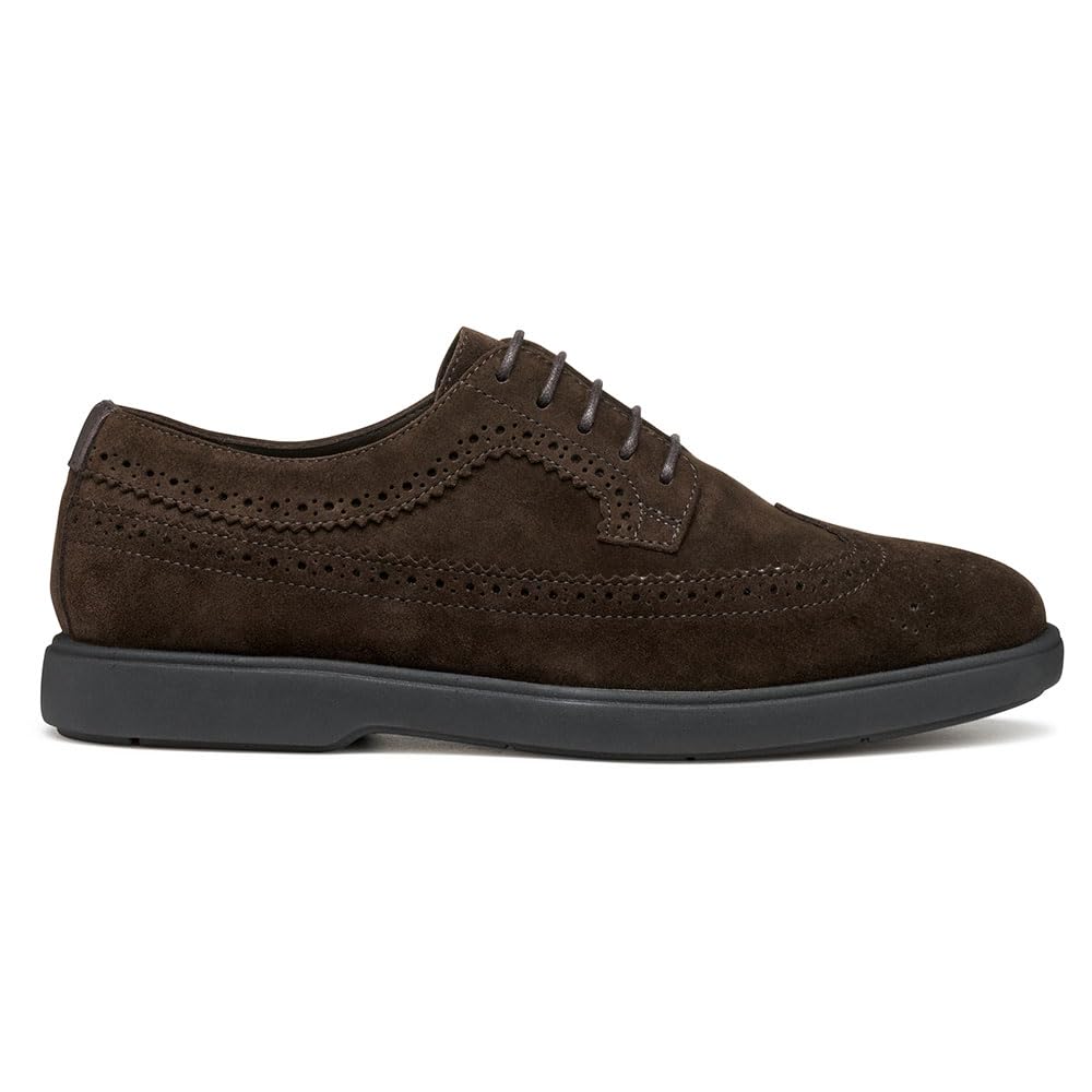 Geox Hombre Marrón U Spherica Ec17 Oxford, Brown, 46 Eu, 46 Eu