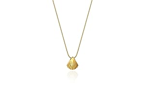 Gold Shell Pendant Necklace: Embrace the Beauty of the Sea