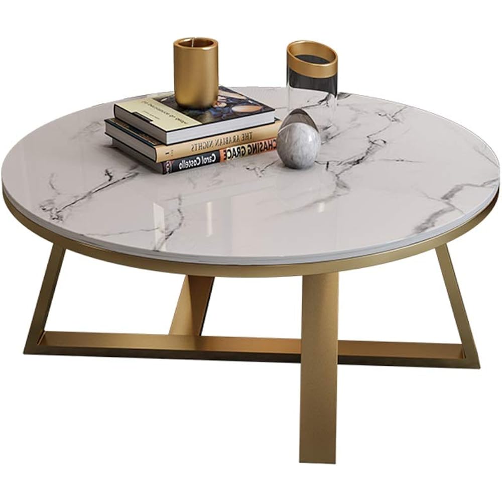 Metal Living Room Tables Marble Sofa Tables Small Round Coffee End for