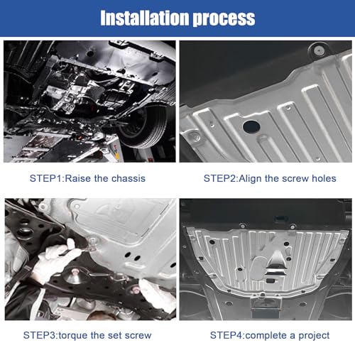 Image of Engine Splash Shield Guard Compatible with Honda Civic 2022 2023, Engine Case Guard Under Car Shield Cover OEM 74111T20A0 74111-T20-A00 Engine Splash Guard