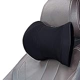 Reposacabezas Coche Pillow Memory Foam - ZATOOTO Almohada Cervical Para Coche Para Conducir, Cómodo y Transpirable, Negro