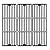 VICOOL 19 3/4" Grill Grates Replacement for Chargriller 2121, 3001, 3008, 3030, 4000, 5050, 5252, 5650, Porcelain Coated Cast Iron Cooking Grid for King Griller, HyG505A