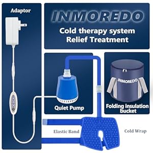 Cold Therapy Machine, Programable Ice Therapy Machine, for Knee Replacement, Post-Surgery Recovery, ACL, Pain Relief, for Sports Injuries, Sprains, Reduce Swelling, Knee Pad Cold Therapy Machine Programable Ice Therapy Machine for Knee Replacement Post Surgery Recovery ACL Pain Relief for Sports Injuries Sprains Reduce Swelling Knee Pad