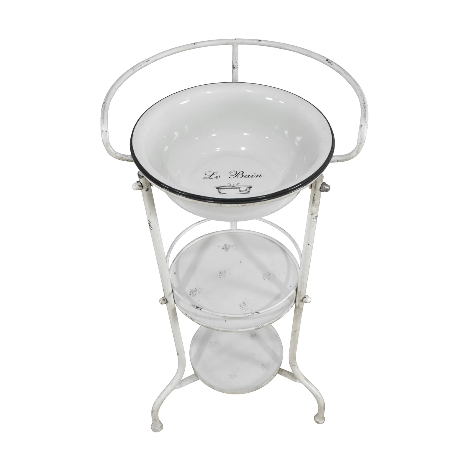 Waschplatz Le Bain Shabby Design Vintage Beistelltisch
